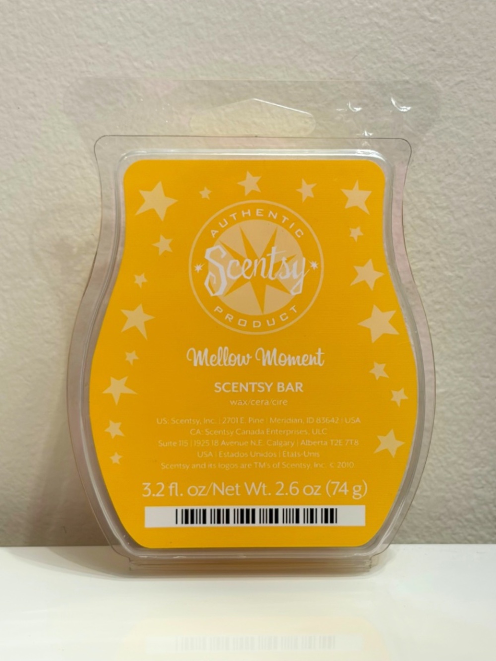 Scentsy Mellow Moment Wax Bar